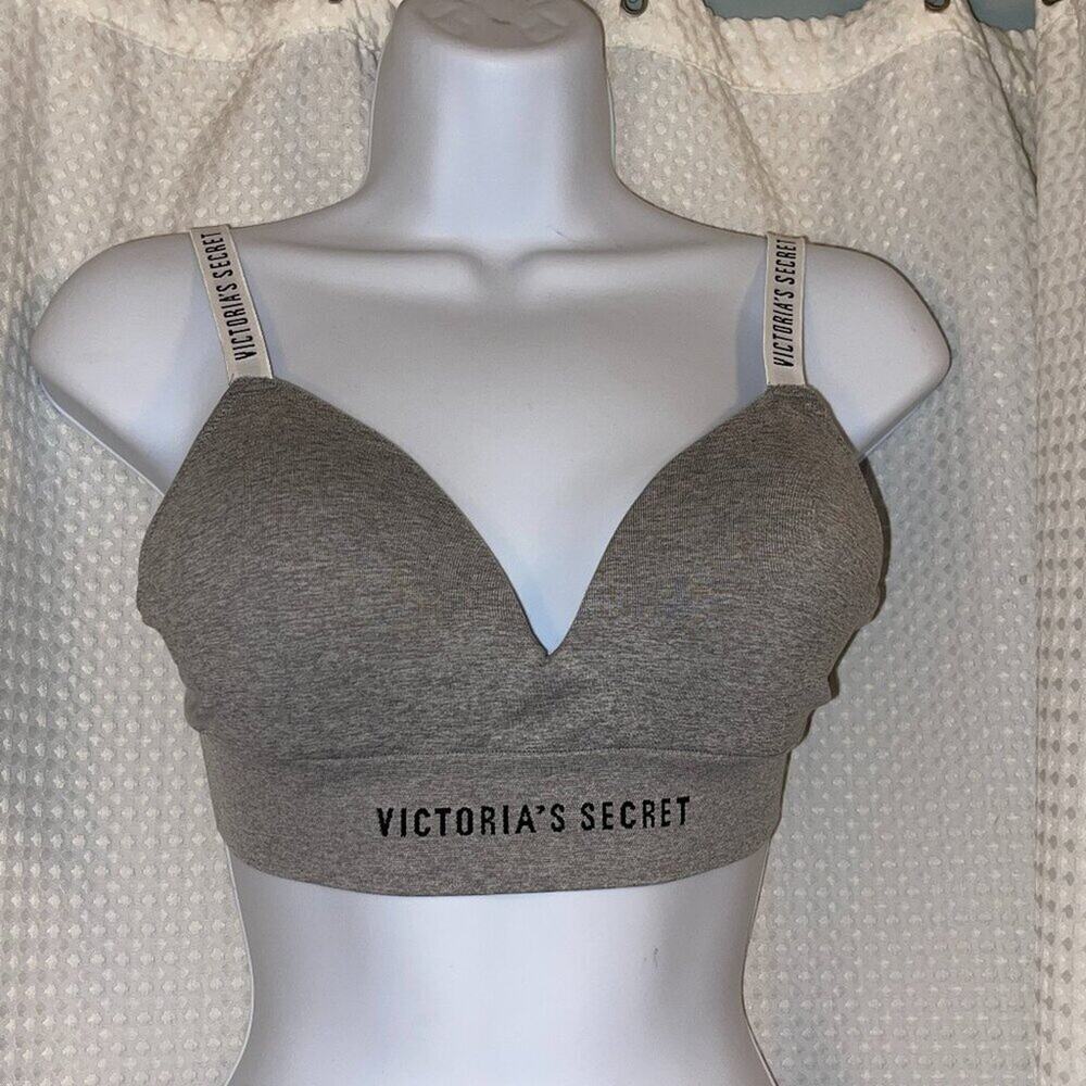 Victoria’s Secret Logo Strap Bralette Size S/P (B75)